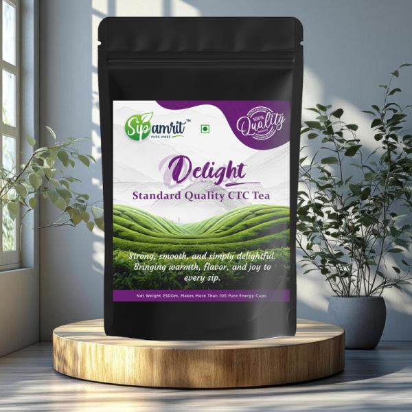 Delight Standard Quality CTC Tea - 250GM